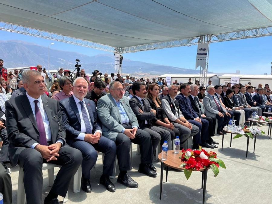 KORE KONTEYNER KENT MAHALLESİ’ AÇILDI