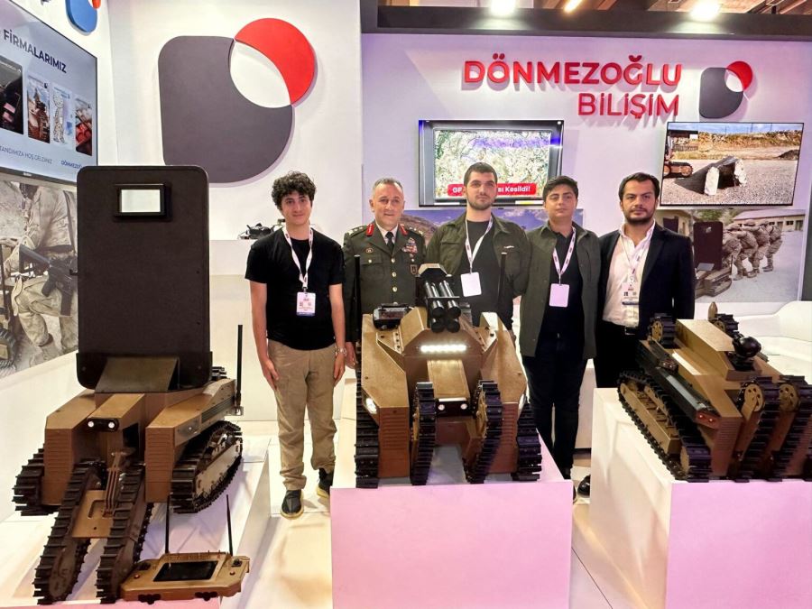 DÖNMEZOĞLU BİLİŞİM, IDEF SAVUNMA SANAYİ FUARINDA KENDİ HİKAYESİNİ YAZIYOR