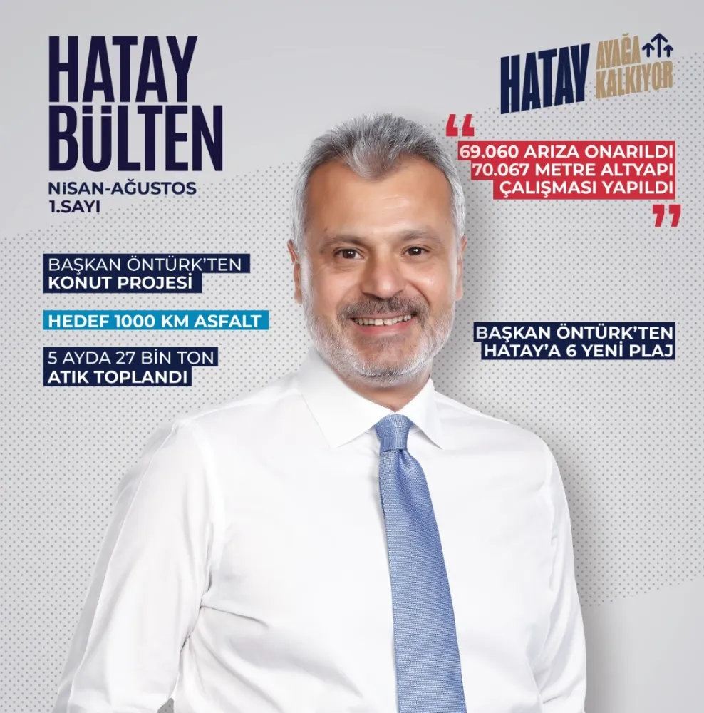 HBB HATAY BÜLTEN’İ YAYIN HAYATINA BAŞLADI