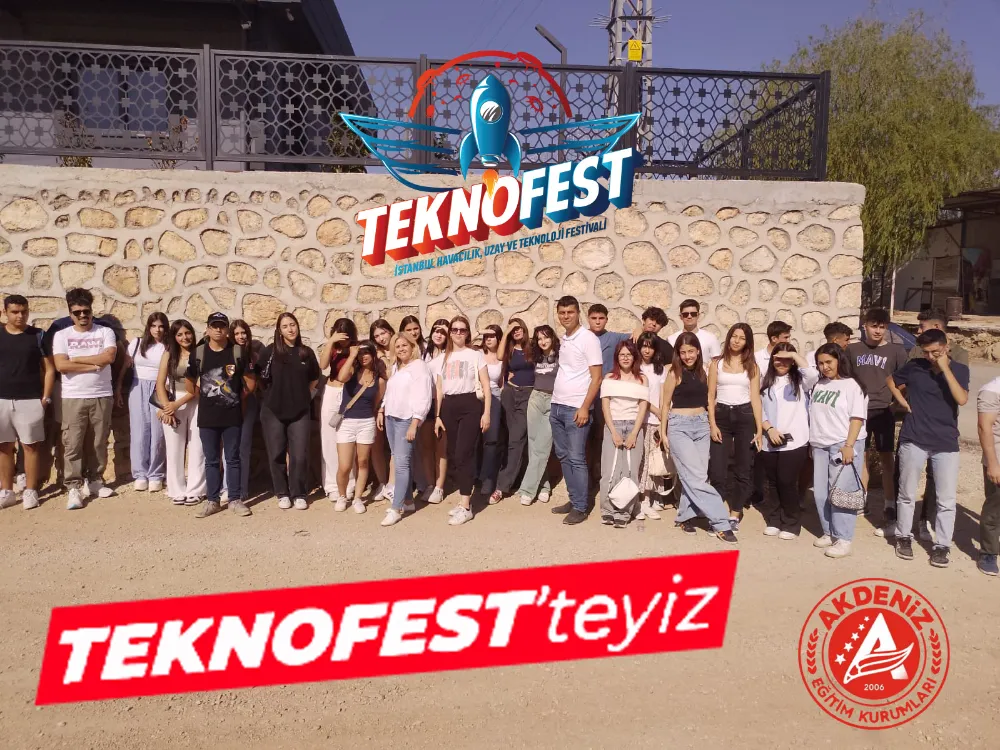 AKDENİZ KOLEJİ TEKNOFEST’TE 