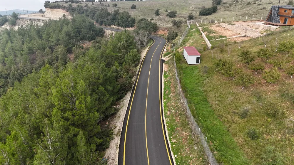 İSKENDERUN BELEN ARASINDAKİ 6,5 KM’LİK YOL ASFALTLANDI