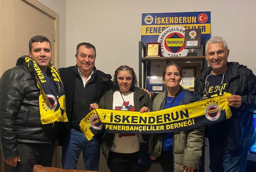 ‘ENGELLİYİM ENGEL TANIMAM DERNEĞİ’NDEN İSKENDERUN FENERBAHÇELİLER DERNEĞİ’NE ZİYARET