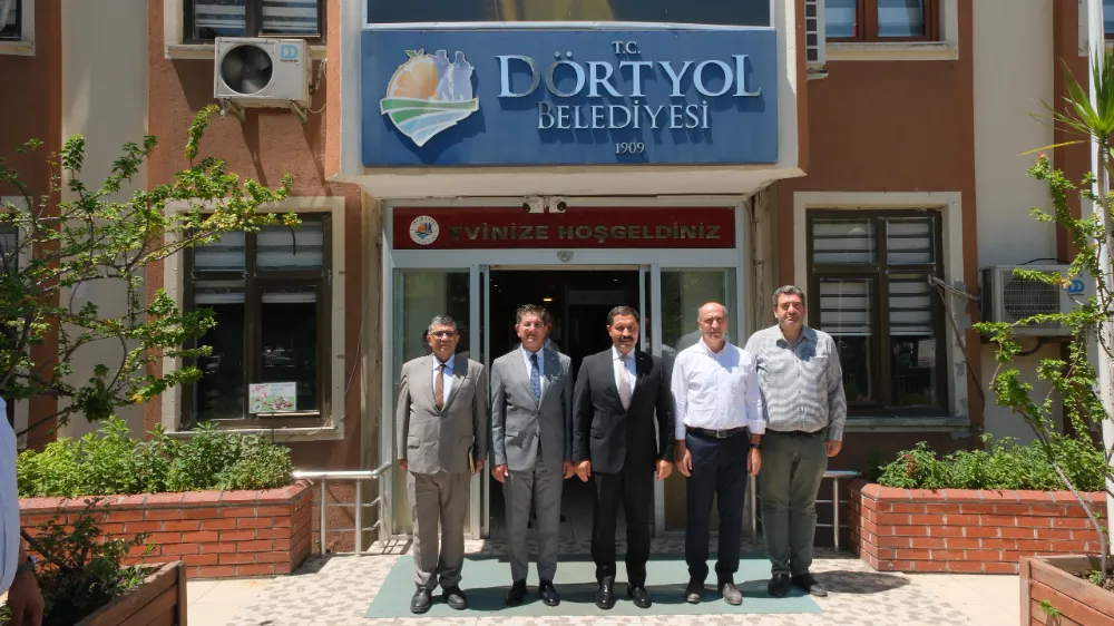 VALİ MASATLI DÖRTYOL BELEDİYESİNİ ZİYARET ETTİ