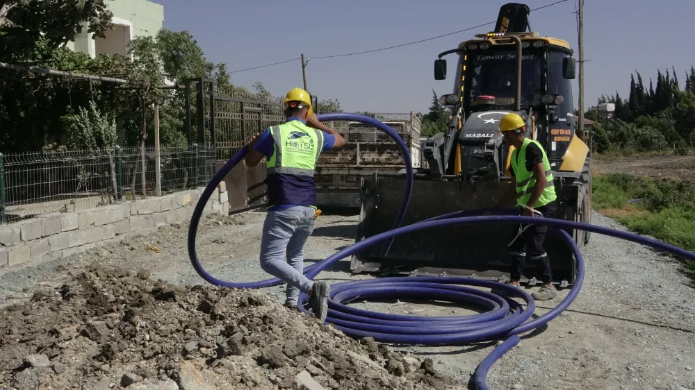 BÜYÜKDALYAN MAHALLESİ’NE YENİ İÇMESUYU ŞEBEKESİ