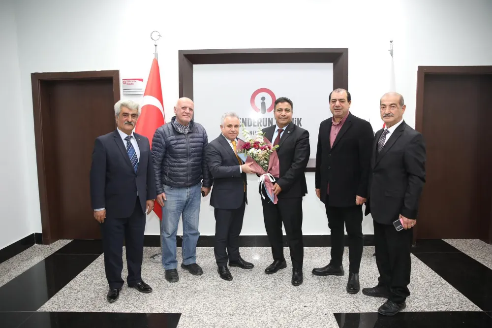 İSKENDERUN TURİZM DERNEĞİ’NDEN REKTÖR DURUEL’E HAYIRLI OLSUN ZİYARETİ