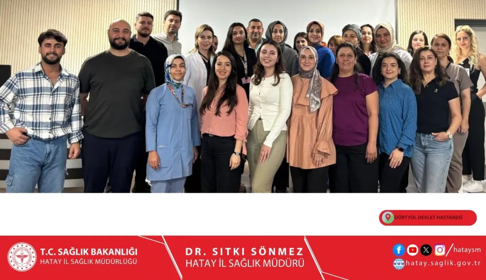 DÖRTYOL DEVLET HASTANESİ’NDE 3. PALYATİF BAKIM HEMŞİRELİĞİ SERTİFİKALI EĞİTİM PROGRAMI BAŞLADI