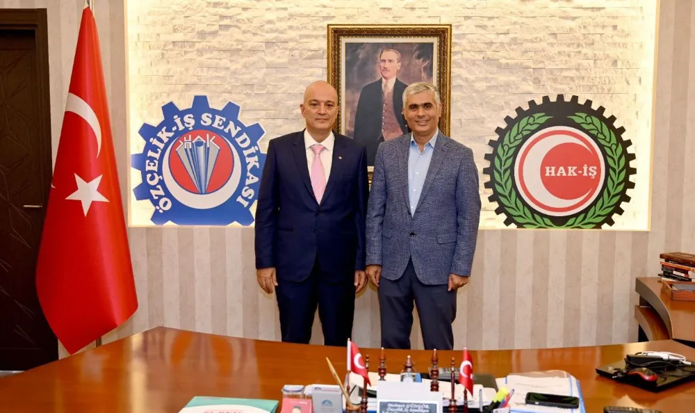 İSDEMİR GENEL MÜDÜRÜ AKIN’DAN ÖZÇELİK-İŞ İSKENDERUN ŞUBESİNE ZİYARET