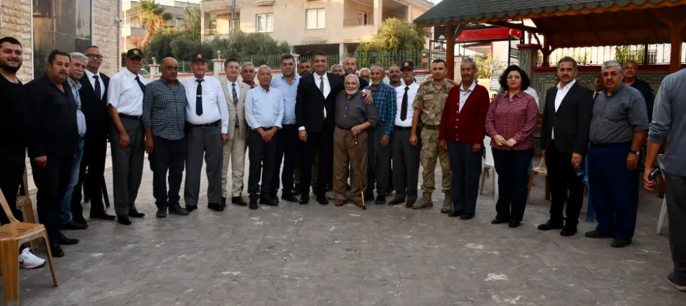 DÖRTYOL KAYMAKAMI MEHMET KEKLİK, YENİYURT MAHALLESİNİ ZİYARET ETTİ