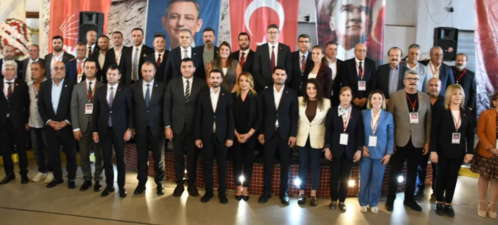 HAKAN TİRYAKİ YENİDEN CHP HATAY İL BAŞKANI SEÇİLDİ