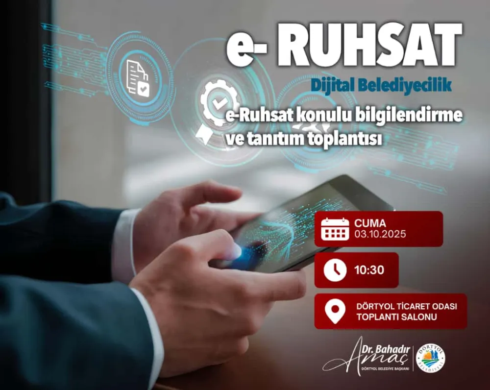 DÖRTYOL BELEDİYESİNDE DİJİTAL BELEDİYECİLİKTE YENİ BİR DÖNEM BAŞLIYOR!