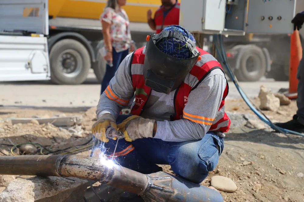 HASSA’DA 3 MAHALLENİN SU İLETİMİ GÜÇLENDİRİLDİ