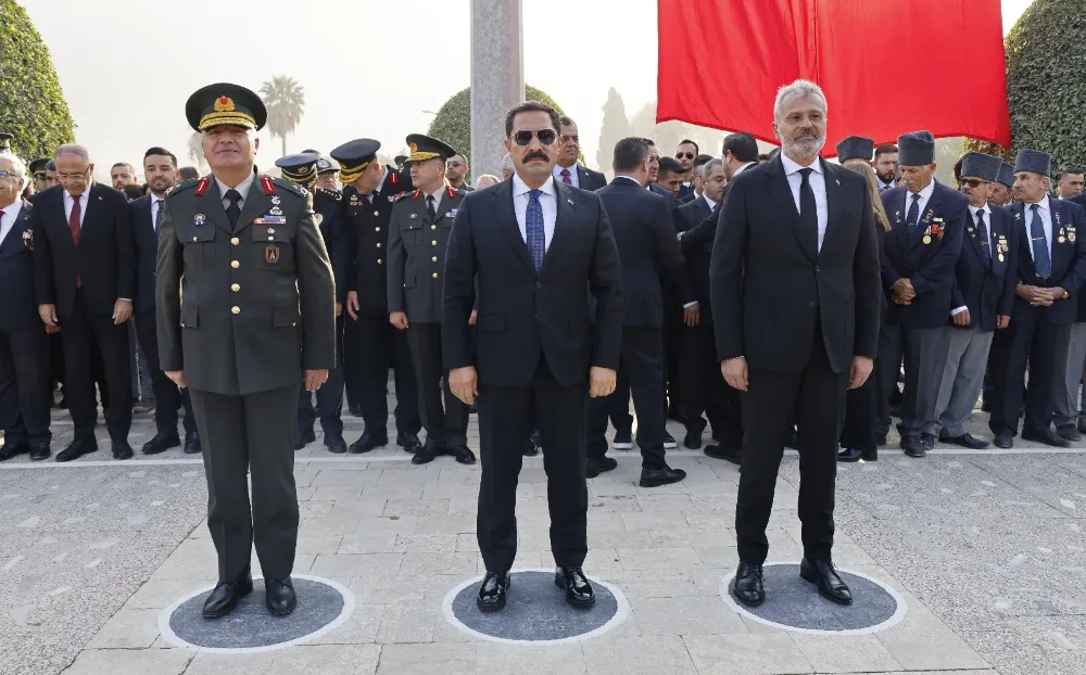 ATATÜRK, HATAY’DA GÖZYAŞLARIYLA ANILDI