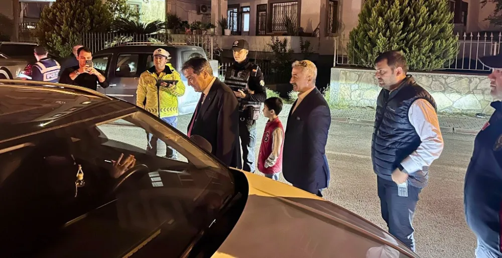 İL EMNİYET MÜDÜRÜ RÜŞTÜ YILMAZ SAHADA!