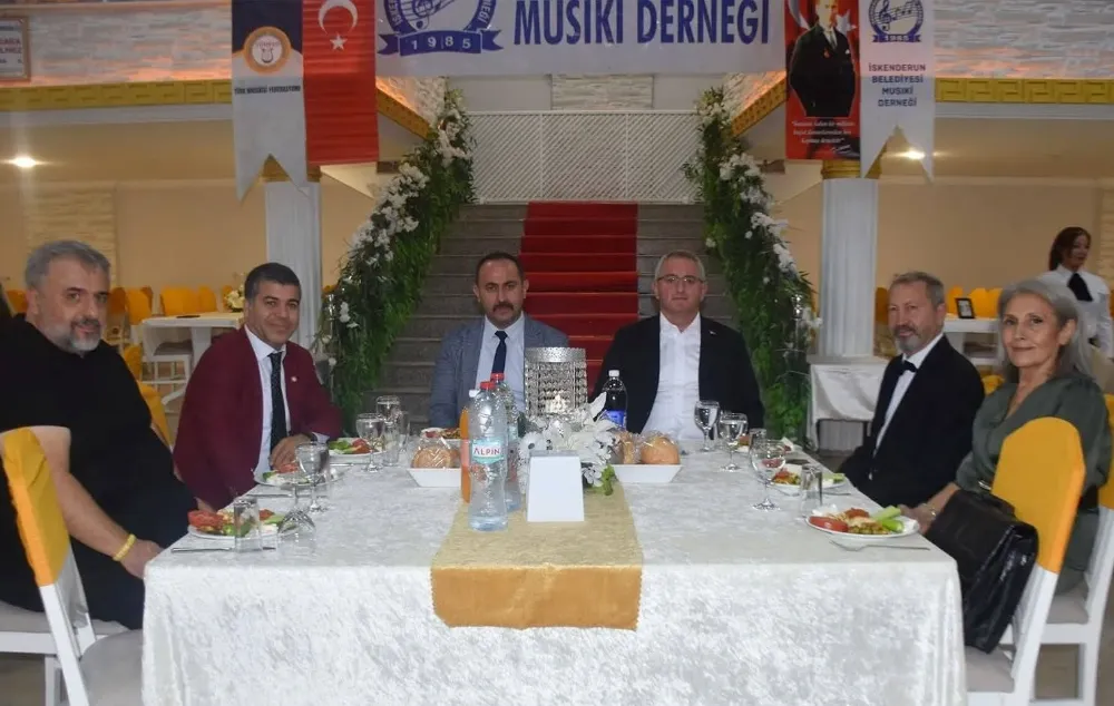 İSKENDERUN BELEDİYESİ MUSİKİ DERNEĞİ 40. YILINI KUTLADI