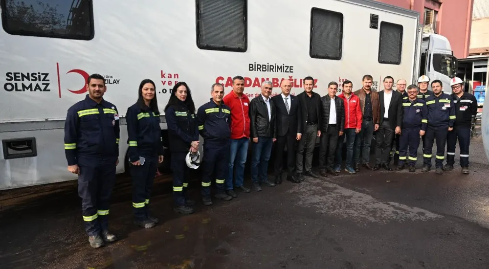 İSDEMİR’DE KAN BAĞIŞI SEFERBERLİĞİ BAŞLADI