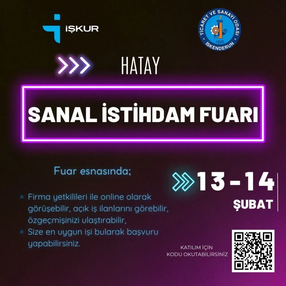 SANAL İSTİHDAM FUARI DÜZENLENECEK 