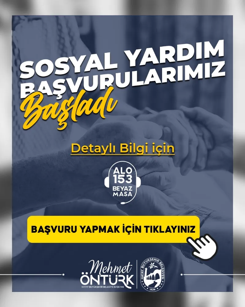 HBB, SOSYAL YARDIM BAŞVURULARINI BAŞLATTI