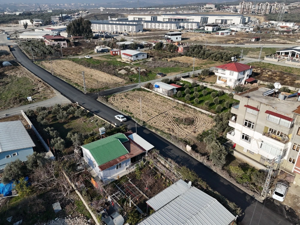 HASTANE BAĞLANTI YOLU ASFALTLANDI