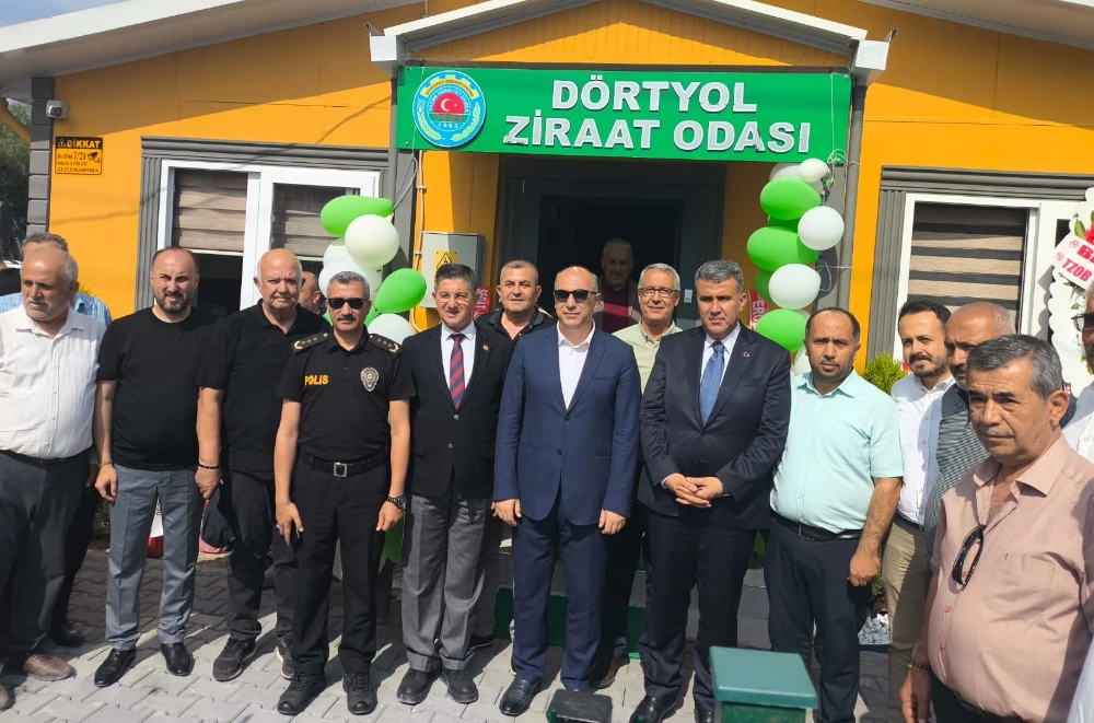 DÖRTYOL ZİRAAT ODASI KENDİ HİZMET BİNASINA TAŞINDI