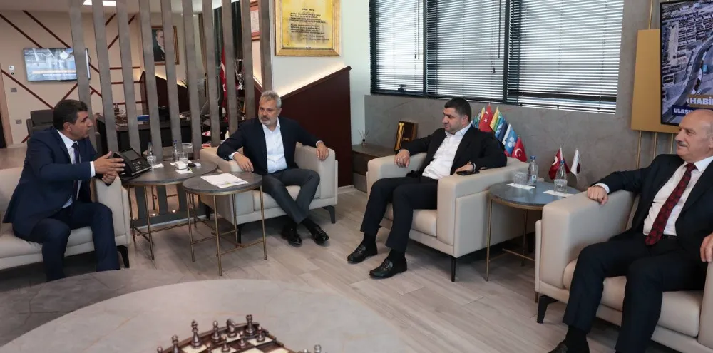 AK PARTİ’DEN BAŞKAN ÖNTÜRK’E ZİYARET 