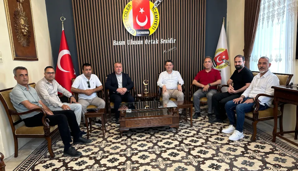 ARSUZ KAYMAKAMI GÖKPINAR’DAN İGC’YE VEDA ZİYARETİ
