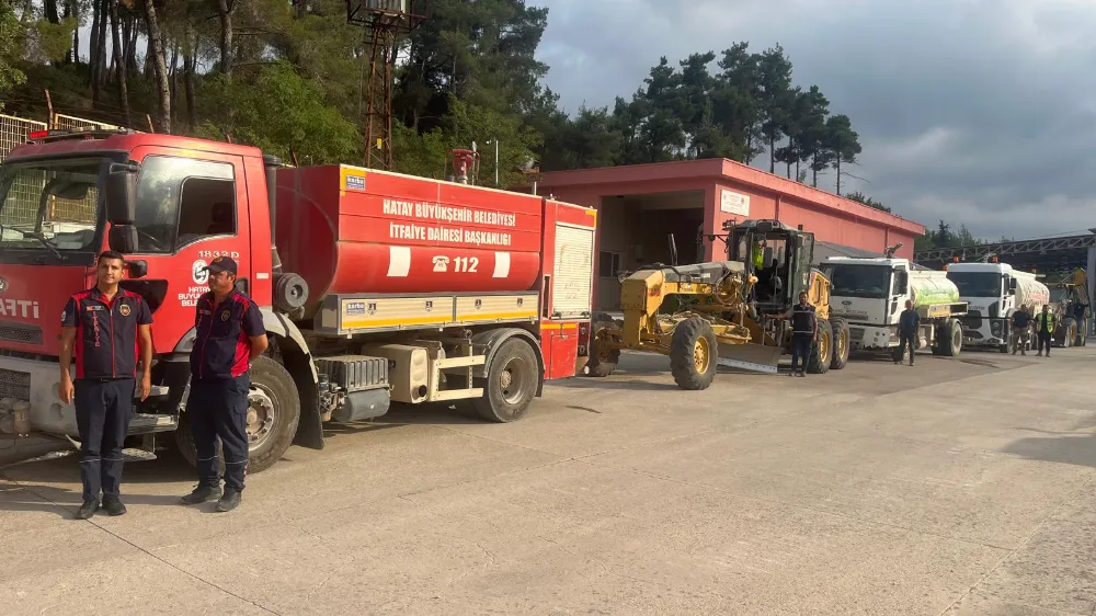 HBB, SURİYE’DEKİ YANGINDA ÖNEMLİ ROL OYNADI