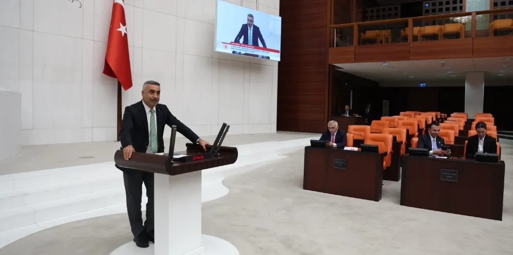 MİLLETVEKİLİ LÜTFİ KAŞIKÇI, MHP GRUBU ADINA TBMM’DE KONUŞTU 