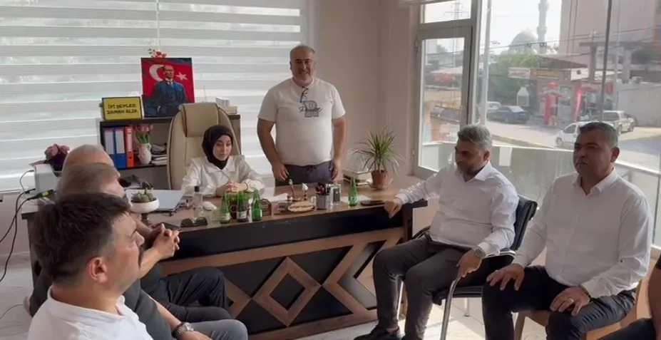 MHP TEŞKİLATINDAN DİYETİSYEN TUĞBA YILDIRIM’A ZİYARET