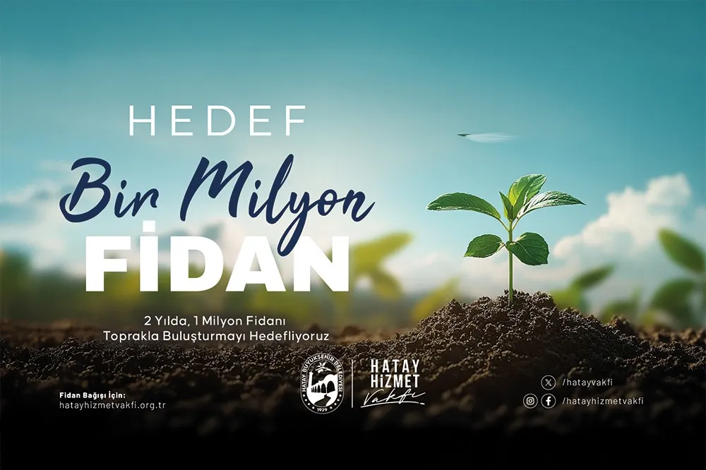 BAŞKAN ÖNTÜRK’ÜN FİDAN SÖZÜ GERÇEK OLDU