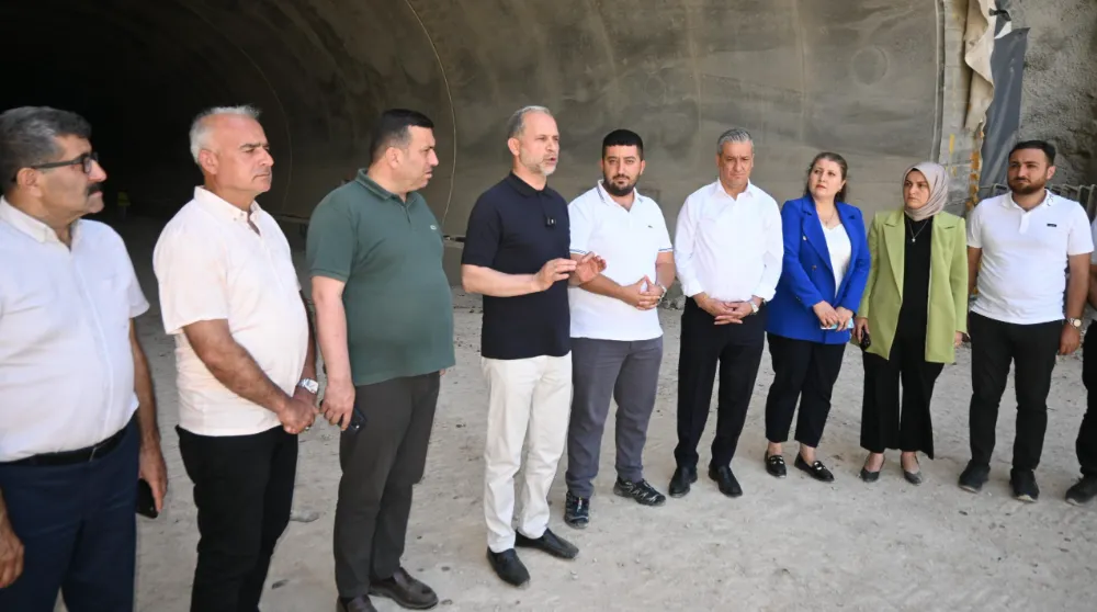AK PARTİ MİLLETVEKİLİ ÖZEL; “TÜRKİYE’NİN EN BÜYÜK OTOBAN TÜNELİ BELEN TÜNELİ OLACAK!”