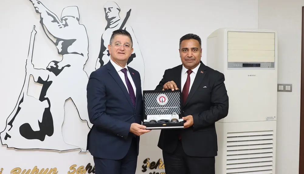 İSTE REKTÖRÜ PROF. DR. DURUEL’DEN DÖRTYOL BELEDİYESİ’NE ZİYARET