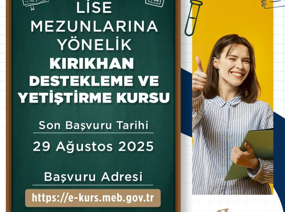 HBB’DEN KIRIKHAN’DA LİSE MEZUNLARINA KURS DESTEĞİ