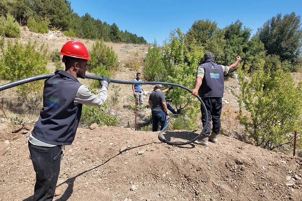 ALAN YAYLASI’NDA SUSUZLUK SORUNU, ÇÖZÜME KAVUŞTU