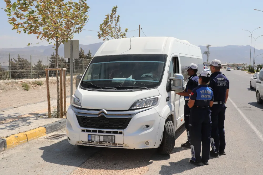 ZABITADAN OKUL SERVİSLERİNE DENETİM