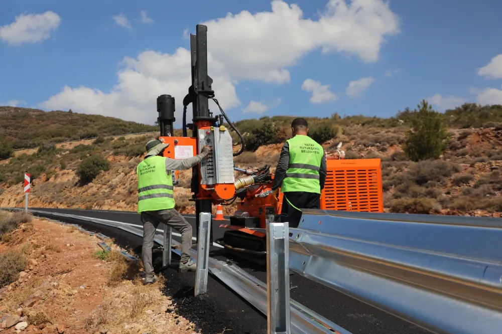 ALAN YAYLASI’NDA YOL ÇALIŞMALARI TAMAMLANDI